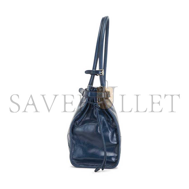 PRADA BONNIE LARGE LEATHER HANDBAG 1BA433 (38*24*12cm)
